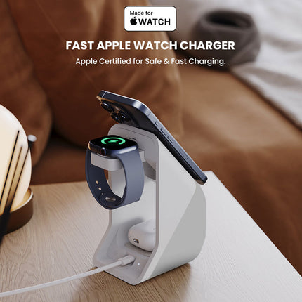 NOVA 3-in-1 Fast Wireless Charging Station