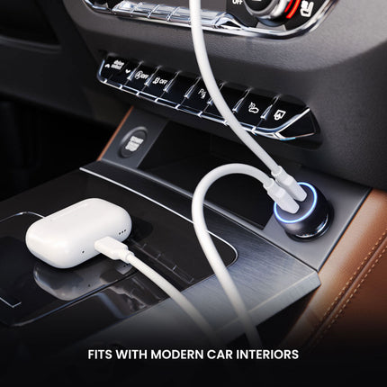 PULSE 60 2-Port USB-C Car Charger - 60W